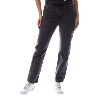 Front - Levis Womens/Ladies 501 Denim 5 Pockets Jeans
