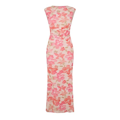 Front - I Saw It First Womens/Ladies Floral All-Over Print Maxi Dress