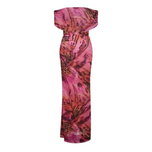Front - I Saw It First Womens/Ladies Patterned Maxi Dress