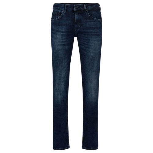 Front - Boss Mens Charleston Denim 5 Pockets Slim Jeans
