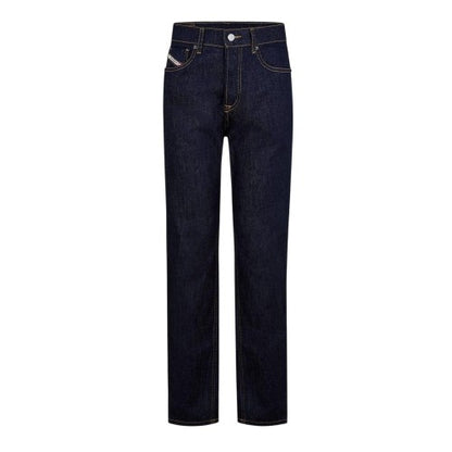 Front - Diesel Mens D-Fining 5 Pockets Straight Jeans