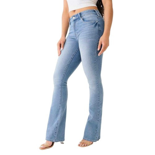 Front - True Religion Womens/Ladies Cry Denim Regular Jeans