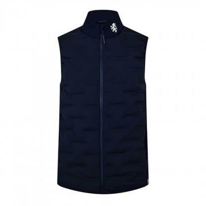 Front - Castore Mens Rangers FC Quilted Gilet