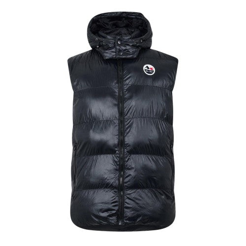 Front - Born Rich Mens Lightweight Detachable Hood Gilet