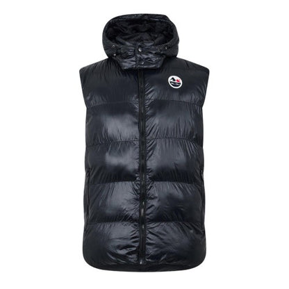 Front - Born Rich Mens Lightweight Detachable Hood Gilet