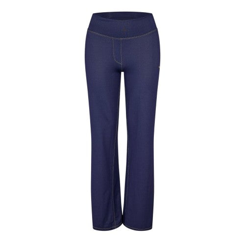 Front - Puma Womens/Ladies Denim Look Yoga Pants