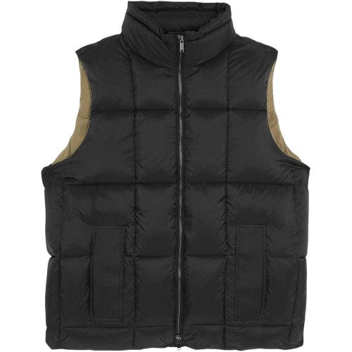 Front - Lyle & Scott Mens Cocoon Quilted Logo Gilet