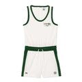 Front - Lacoste Womens/Ladies Roland Garros Edition Terrycloth Playsuit