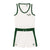 Front - Lacoste Womens/Ladies Roland Garros Edition Terrycloth Playsuit