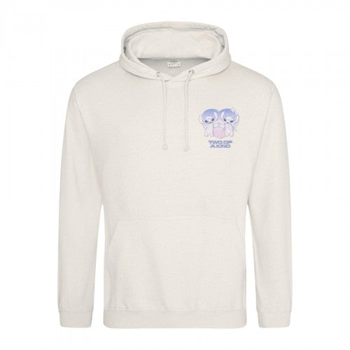Front - Lilo & Stitch Unisex Adult Two Of A Kind Stitch & Angel Hoodie