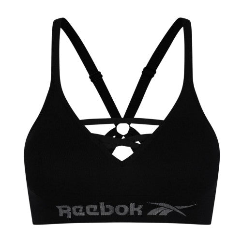 Front - Reebok Womens/Ladies Maryna Seamless Sports Bra