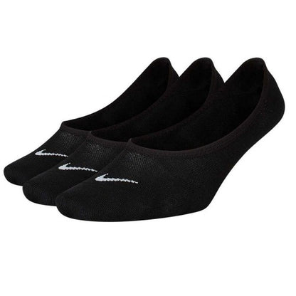 Front - Nike Womens/Ladies Swoosh No-Show Socks (Pack of 3)