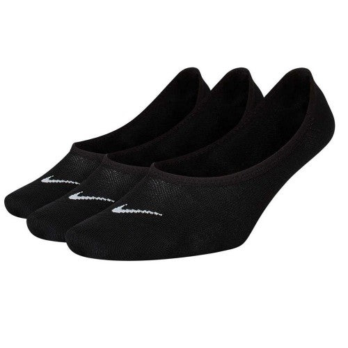 Front - Nike Womens/Ladies Swoosh No-Show Socks (Pack of 3)