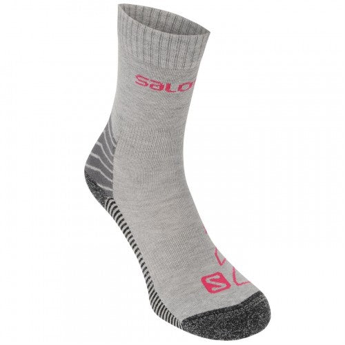 Front - Salomon Womens/Ladies Lightweight Socks (Pack of 2)