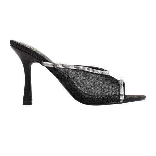 Front - Where´s That From Womens/Ladies High Heel Mules