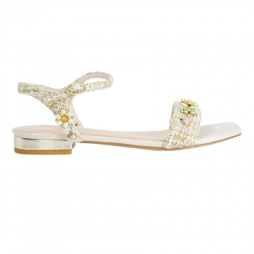 Front - Dune London Womens/Ladies Nemesia Embellished Sandals