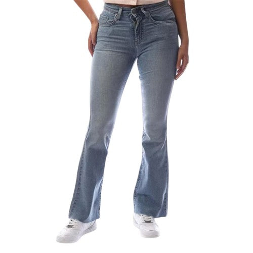 Front - Levis Womens/Ladies 5 Pockets Flared Jeans