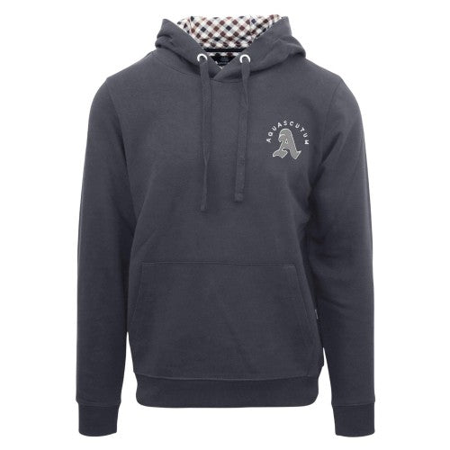 Front - Aquascutum Mens Kangaroo Pocket Long-Sleeved Hoodie