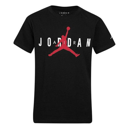 Front - Nike Boys Graphic Print Longline T-Shirt