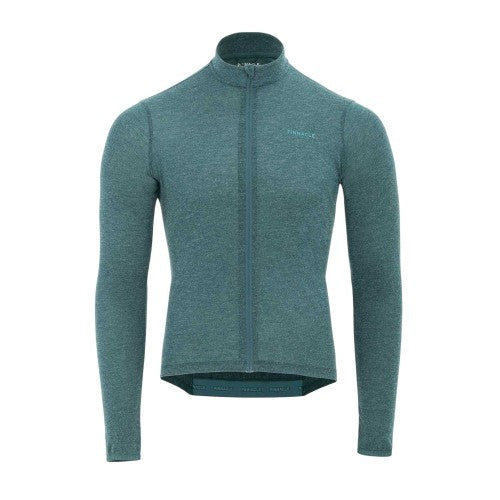 Front - Pinnacle Mens Full Zip Cycling Jersey