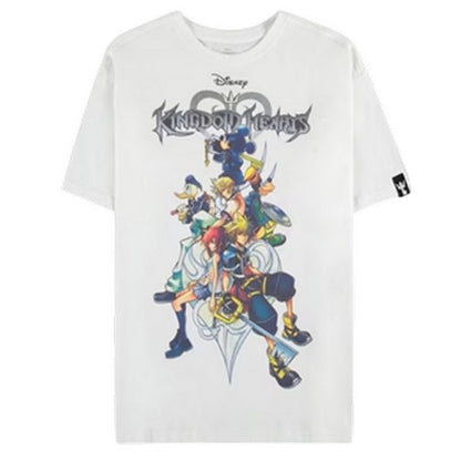 Front - Kingdom Hearts Womens/Ladies Graphic Print T-Shirt