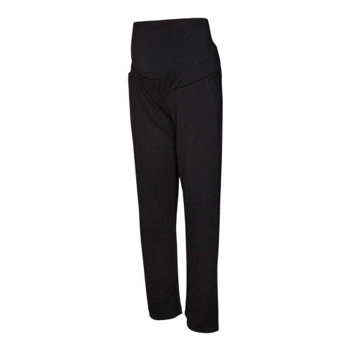 Front - Mamalicious Womens/Ladies Plain Straight Leg Maternity Trousers