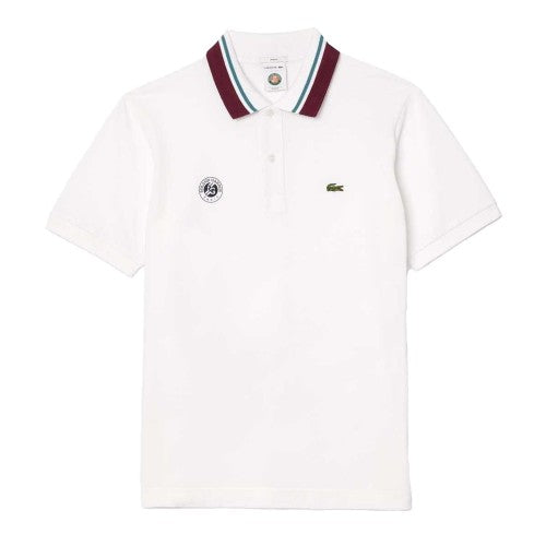 Front - Lacoste Unisex Adult Roland Garro Edition Sport Umpire Polo Shirt