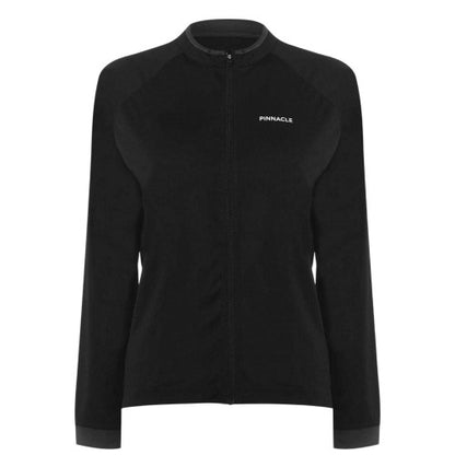Front - Pinnacle Womens/Ladies Logo Long-Sleeved Cycling Jersey
