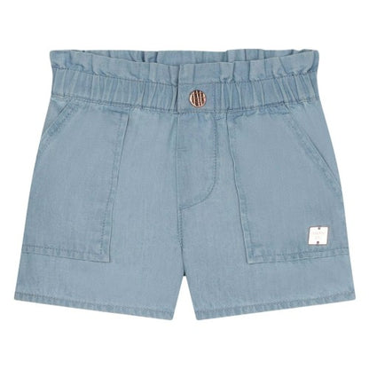 Front - Carrement Beau Baby Girls Carrement Denim Shorts