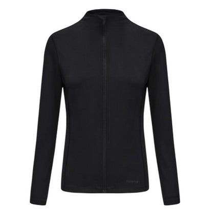 Front - Slazenger Womens/Ladies Full Zip Fitness Track Jacket