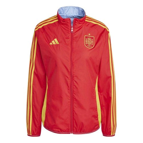 Front - Adidas Womens/Ladies Anthem 24/25 Spain Raincoat