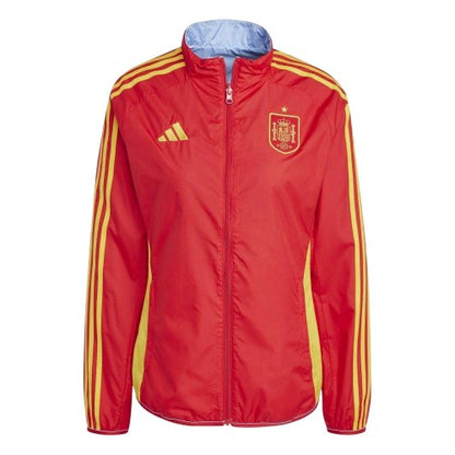 Front - Adidas Womens/Ladies Anthem 24/25 Spain Raincoat