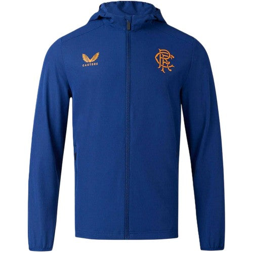 Front - Castore Mens Rangers FC Hooded Jacket