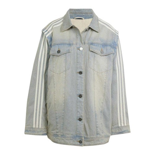 Front - Adidas Womens/Ladies Originals Denim Jacket