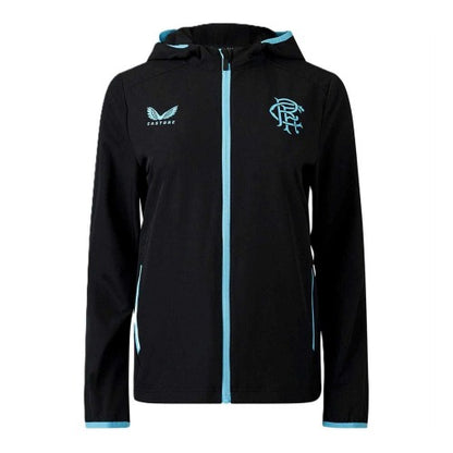Front - Castore Womens/Ladies Rangers FC Hooded Jacket
