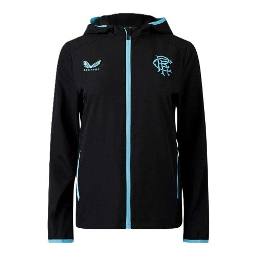 Front - Castore Womens/Ladies Rangers FC Hooded Jacket