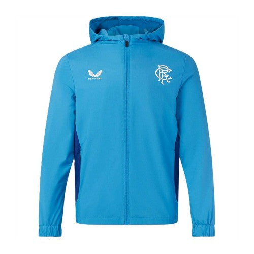 Front - Castore Womens/Ladies Rangers FC Lightweight Training Jacket
