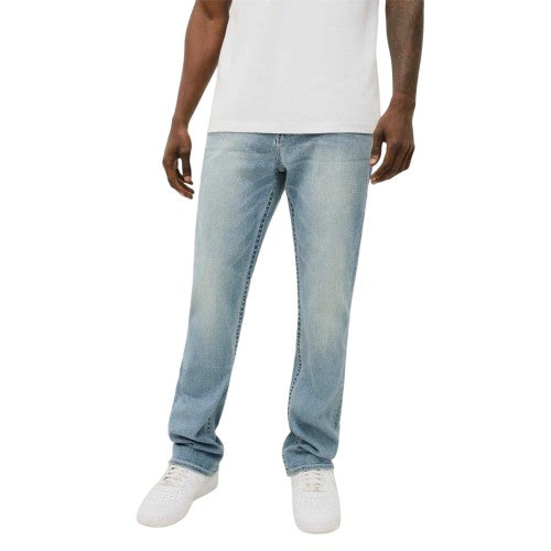 Front - True Religion Mens Denim Straight Jeans