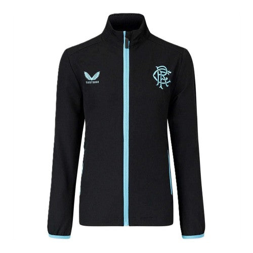 Front - Castore Womens/Ladies Rangers FC Travel Jacket