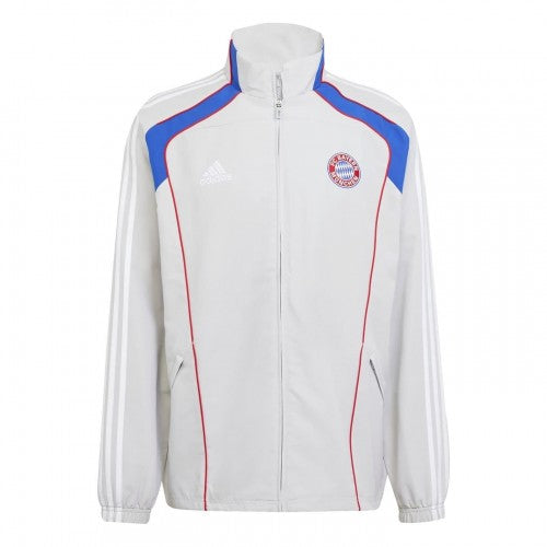 Front - FC Bayern Munich Mens Urban Purist Adidas Tracksuit Top