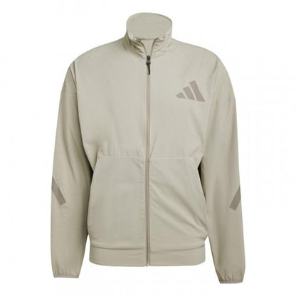 Front - Adidas Mens Z.N.E. Logo Loose Track Jacket