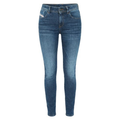 Front - Diesel Childrens/Kids Cotton Blend 5 Pockets Straight Jeans