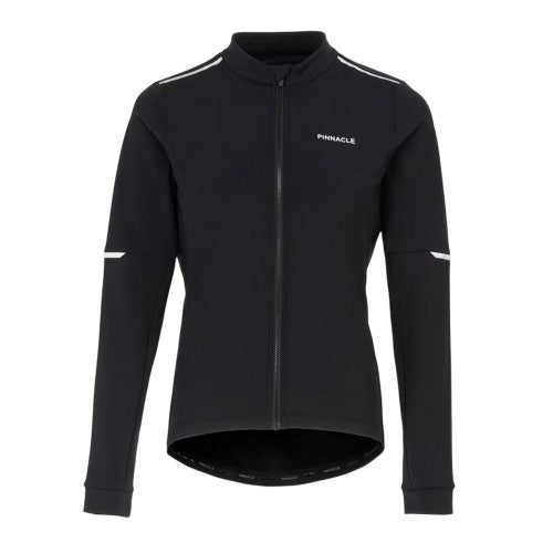 Front - Pinnacle Womens/Ladies Thermal Long-Sleeved Cycling Jersey