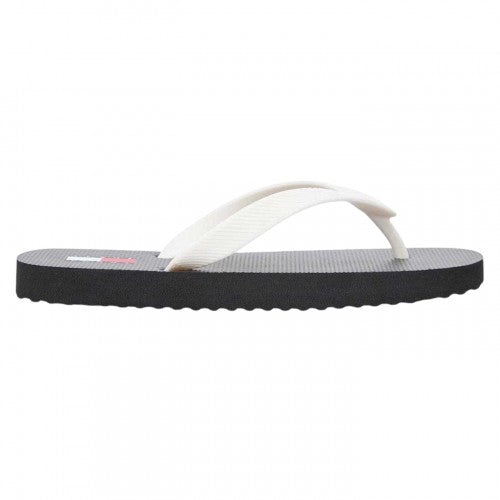 Front - Tommy Jeans Womens/Ladies Logo Flip Flops