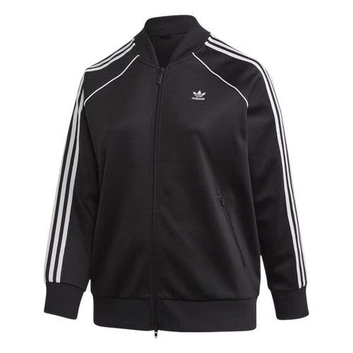 Front - Adidas Womens/Ladies Raglan Track Jacket