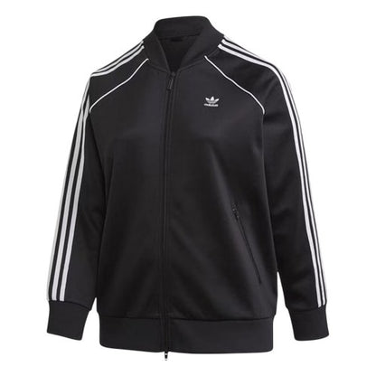 Front - Adidas Womens/Ladies Raglan Track Jacket