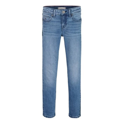Front - Tommy Hilfiger Childrens/Kids 5 Pockets Skinny Jeans