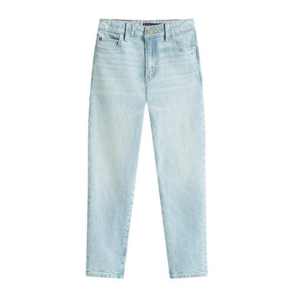 Front - Tommy Hilfiger Boys Modern 5 Pockets Straight Leg Jeans