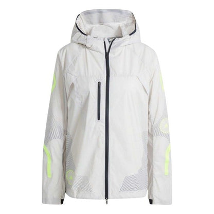 Front - Adidas Womens/Ladies Truepace Striped Running Jacket