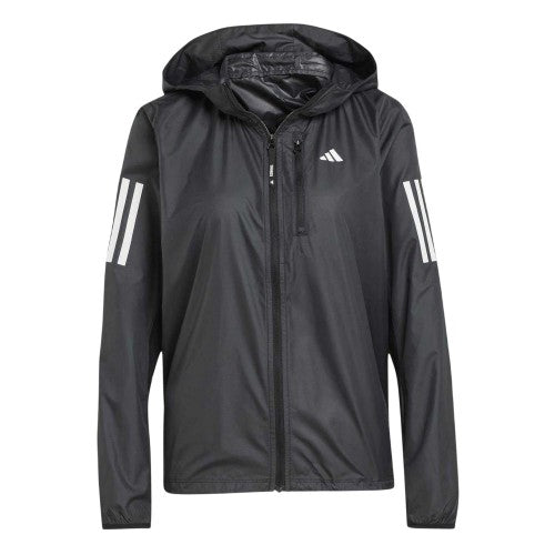 Front - Adidas Womens/Ladies Own The Run Lightweight Jacket